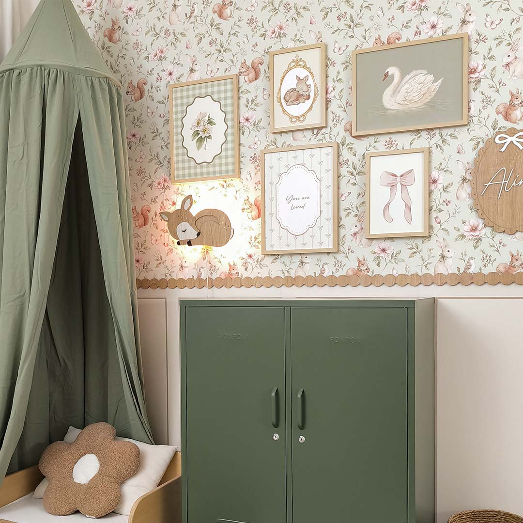 Vintage Coquette Kids Room Poster Set – Ponponi
