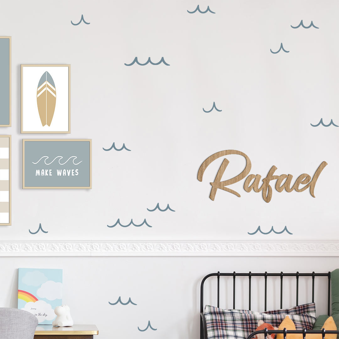 Wave wall stickers – ocean waves