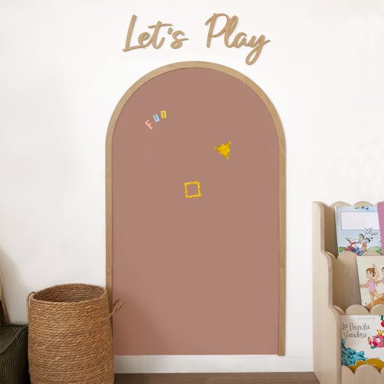 Reusable Magnetic Rainbow Wall Decal – Caramel Rose (70×120)