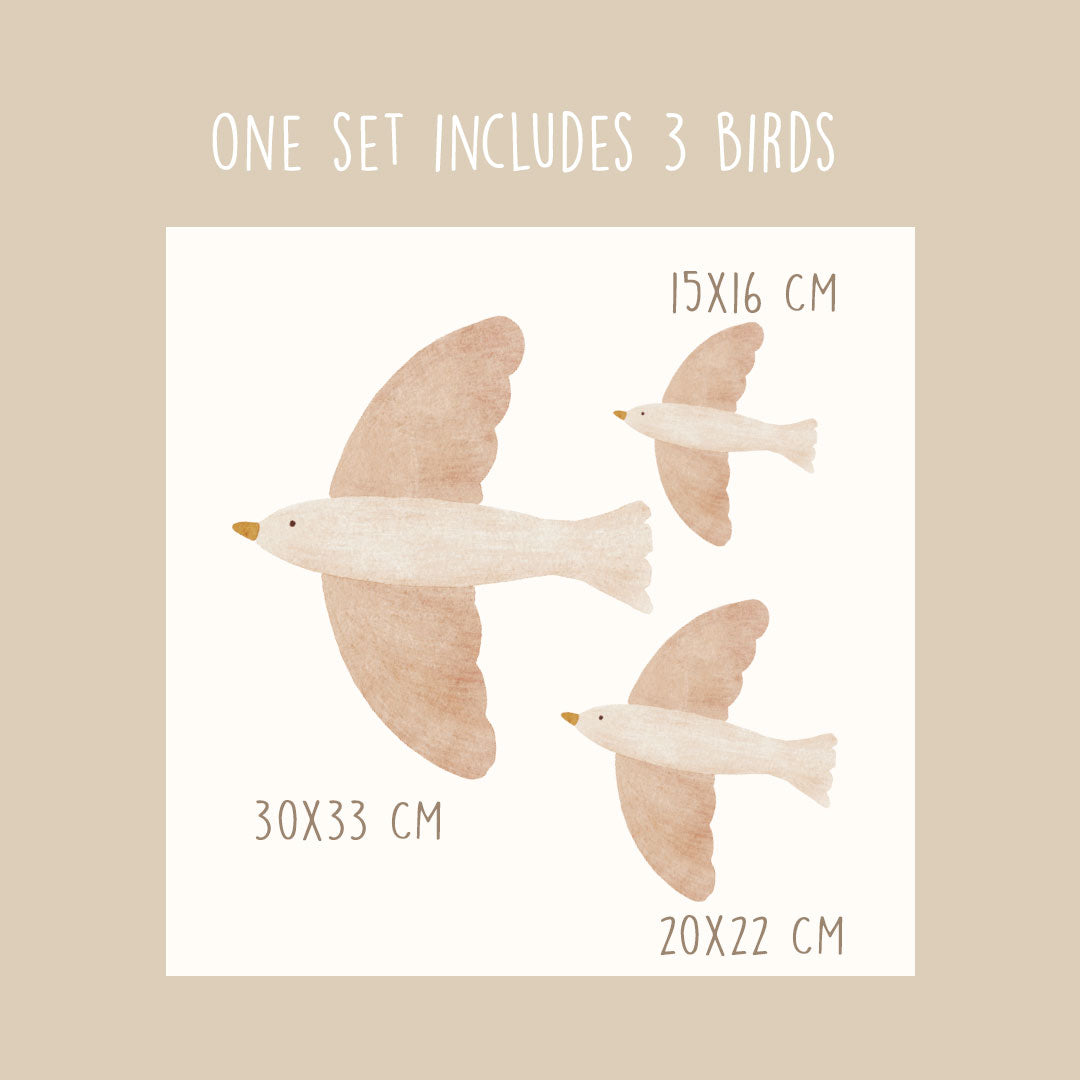 Bird wall stickers