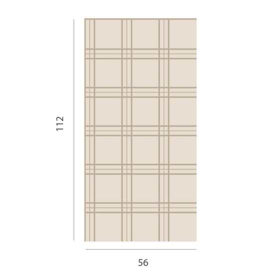 Checkered fabric sticker wallpaper