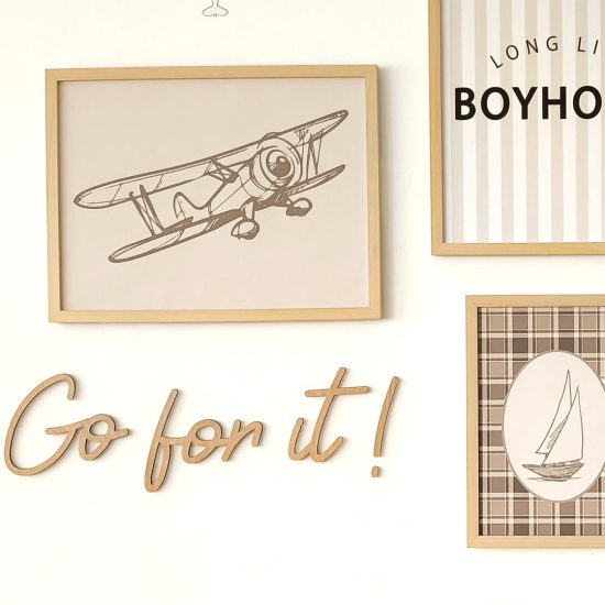 Photo Collage Bundle for Kids + Initial + Wooden Sign