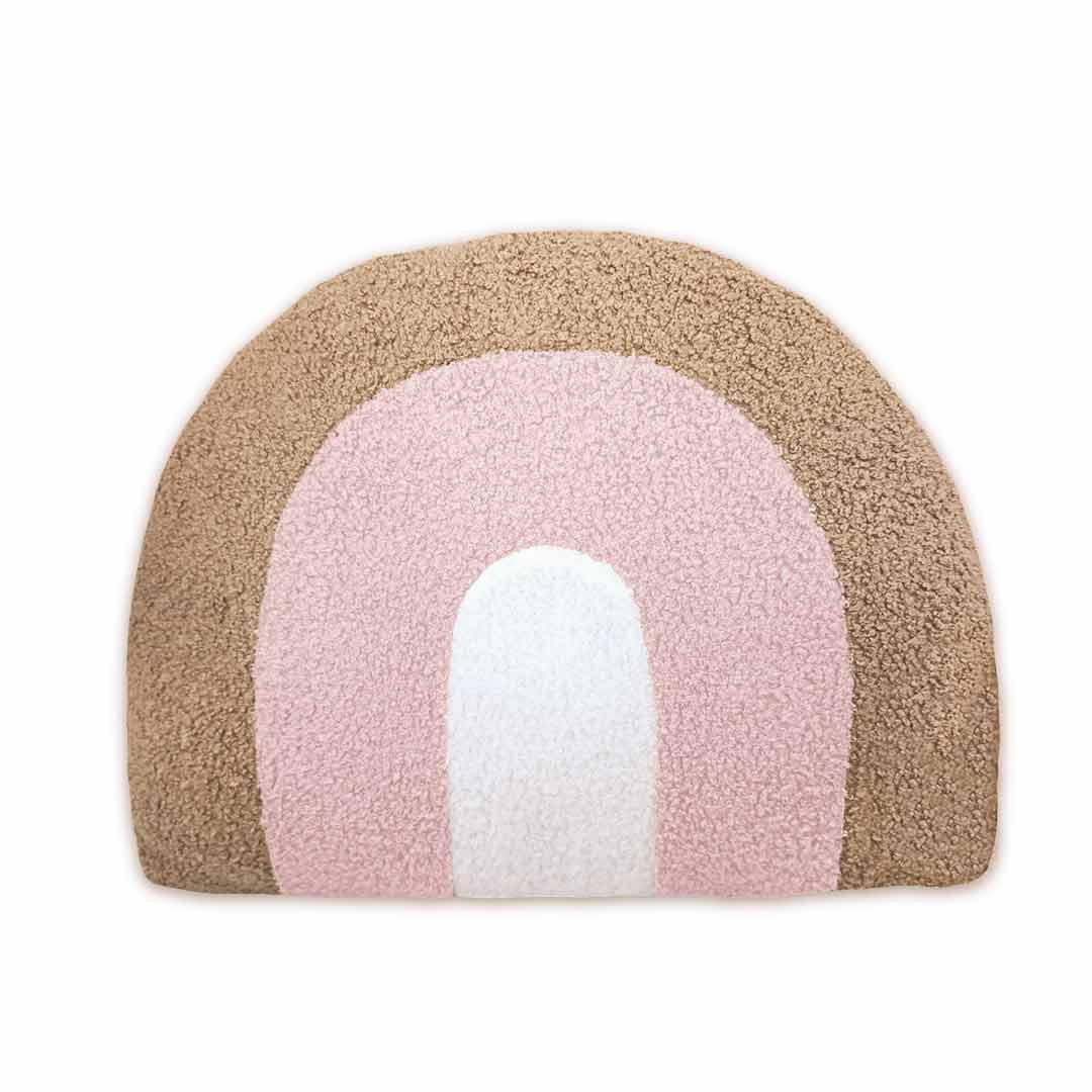 Pink Cloud Arch Decorative Pillow