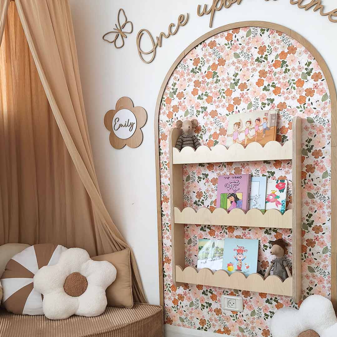 Arch Wall Sticker – Spring Flowers