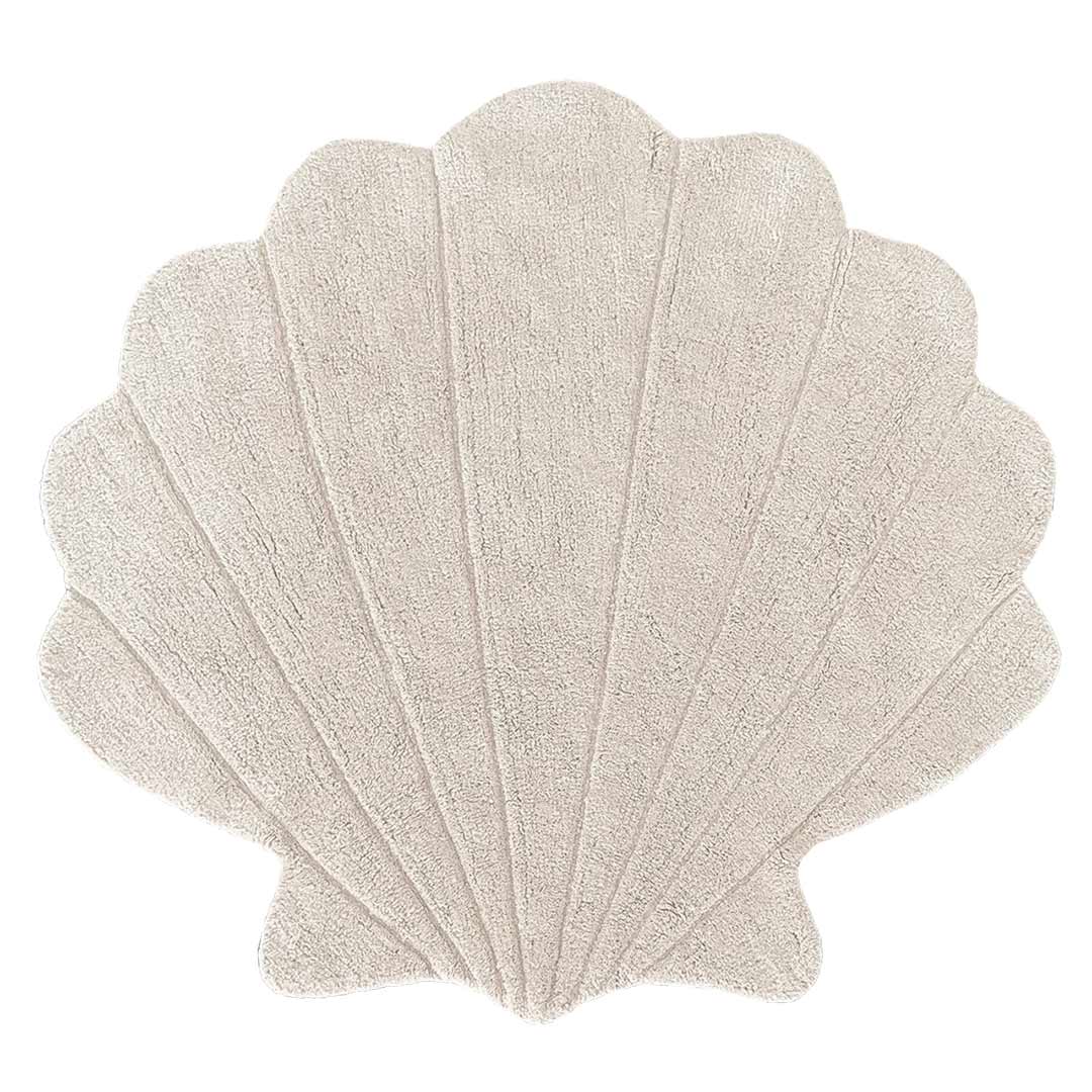 Children's room rug, cream-colored seashell – SHELL cream