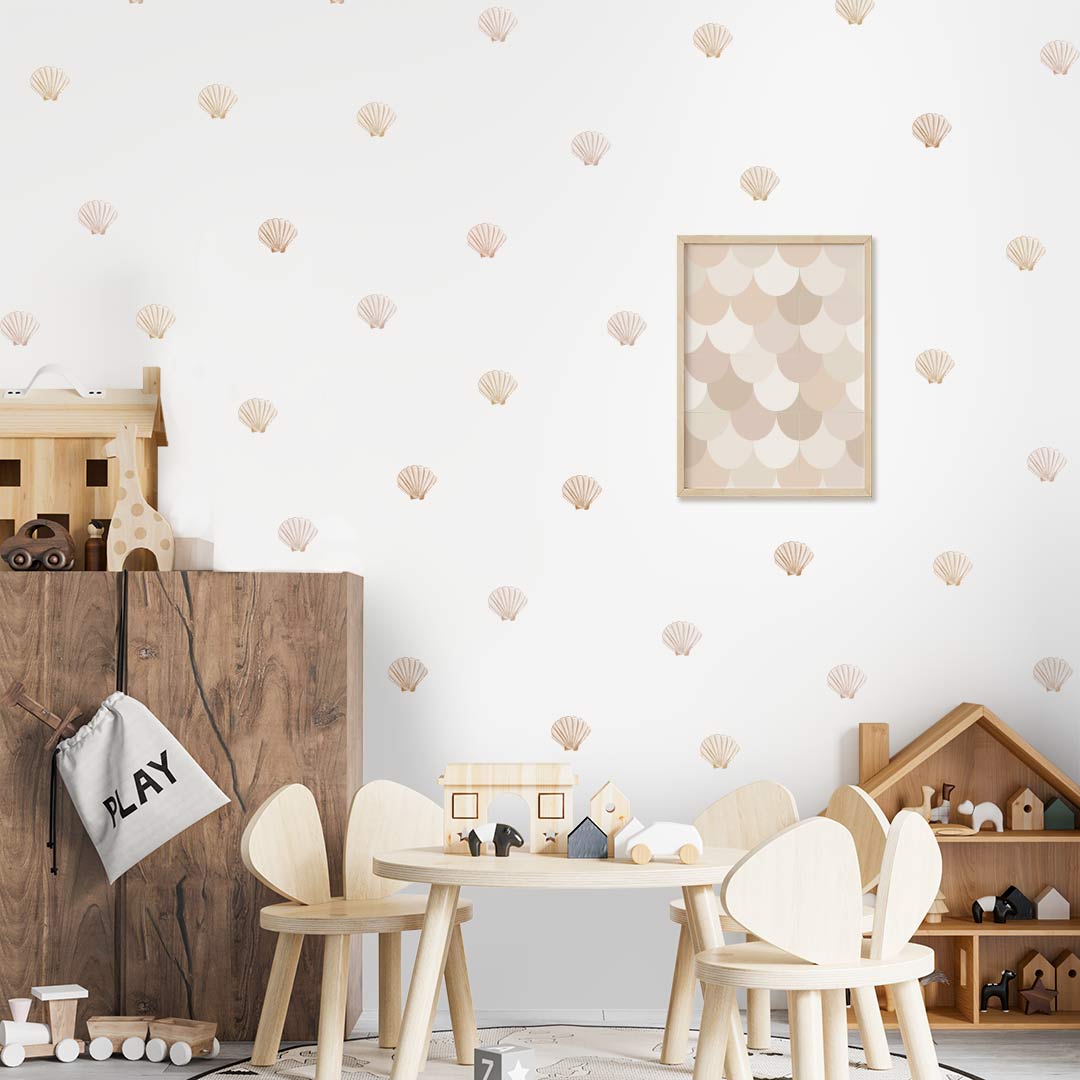 Sea Shells Wall Decals