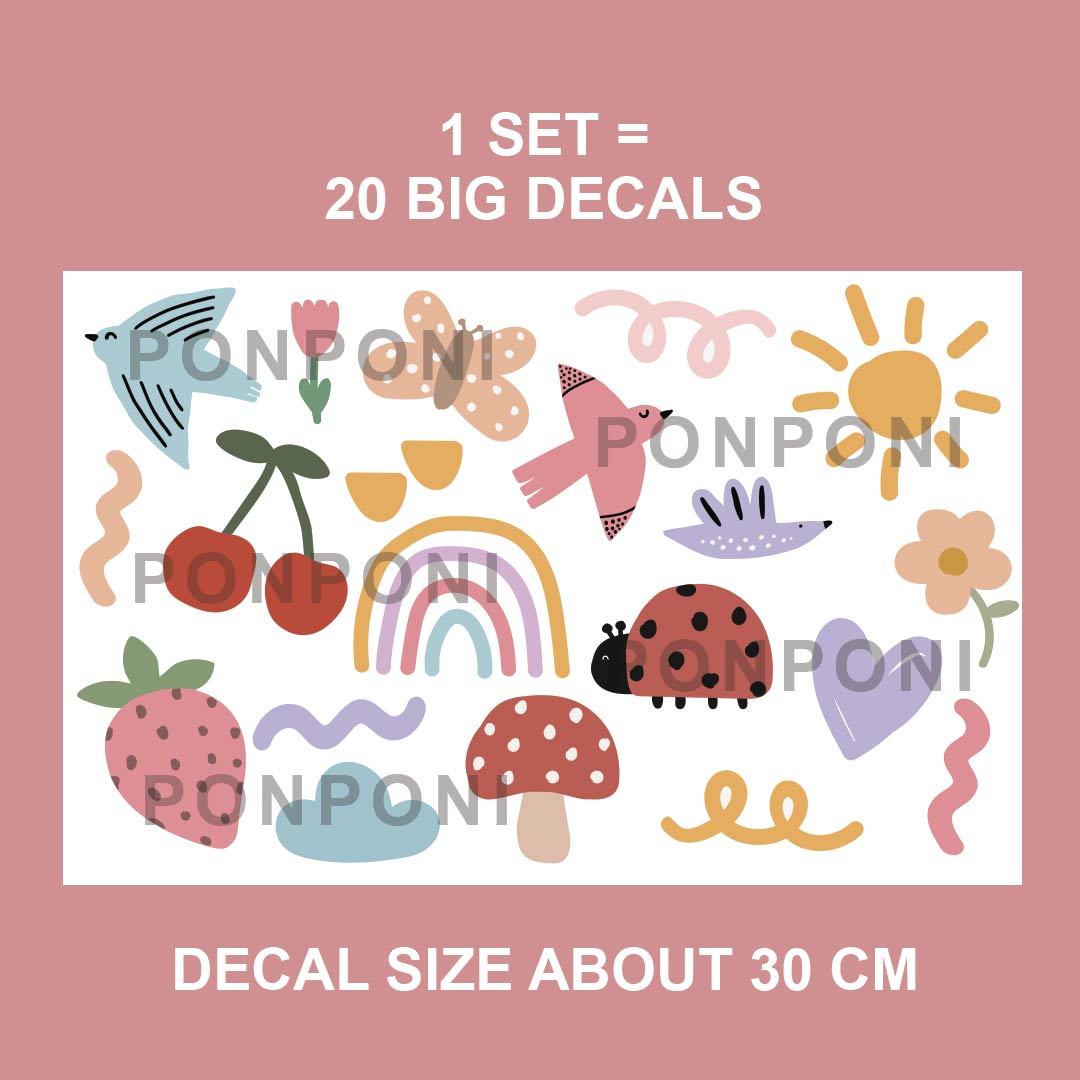 Large wall stickers