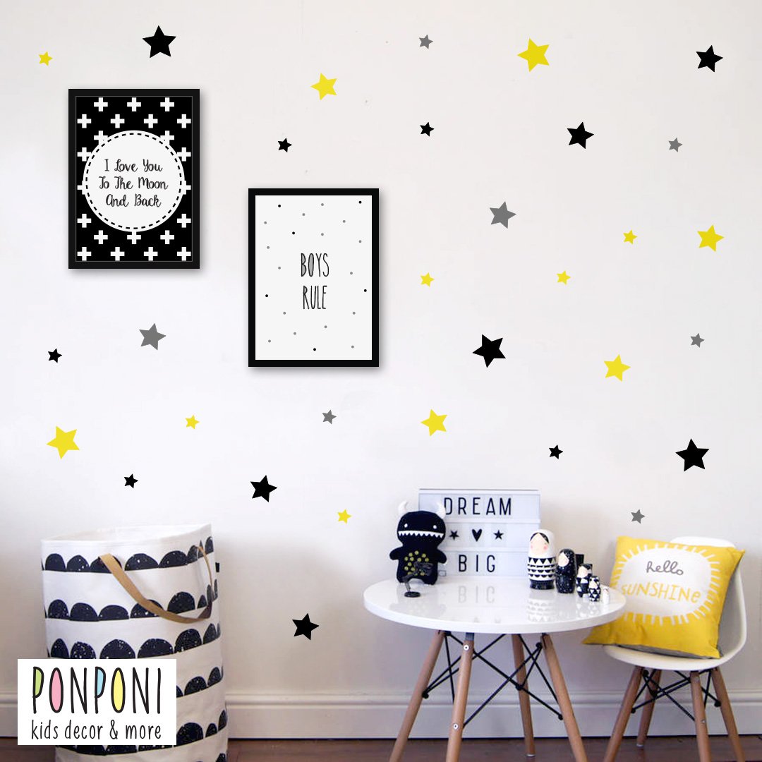 Star wall stickers
