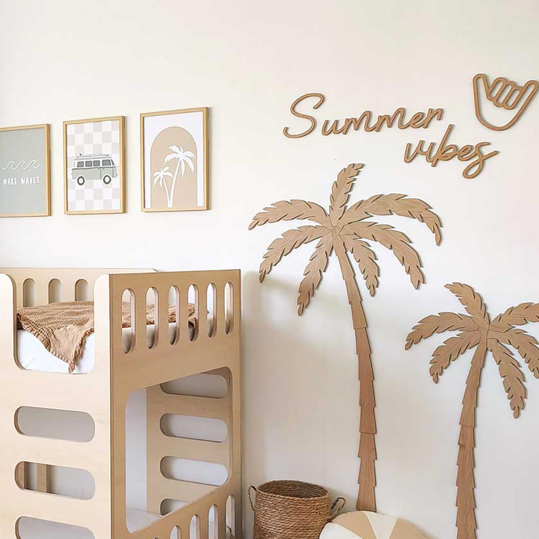 Wooden Wall Sign – Summer Vibes