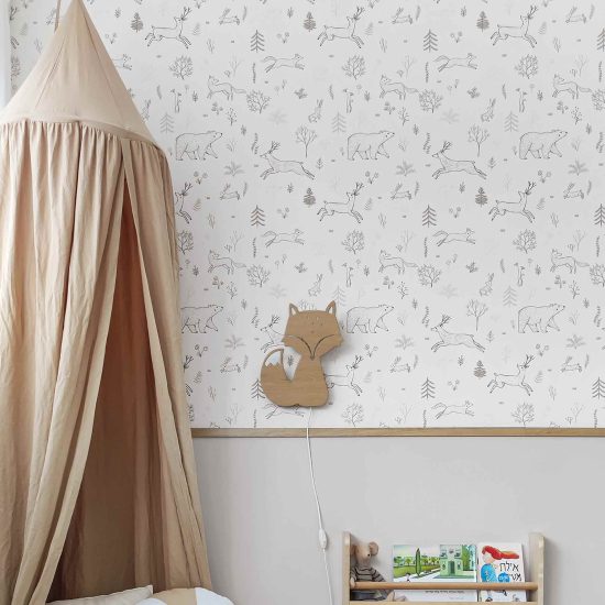 Sticker Wallpaper for Kids – Forest Wallpaper