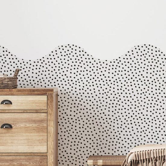 Dotted Wave Wallpaper Sticker