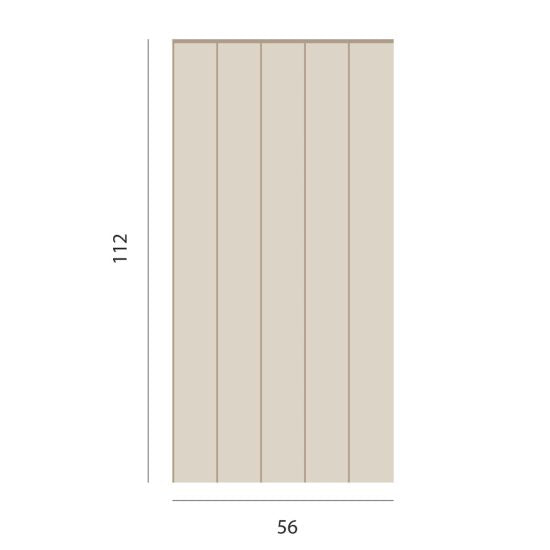 Thin-striped adhesive wallpaper