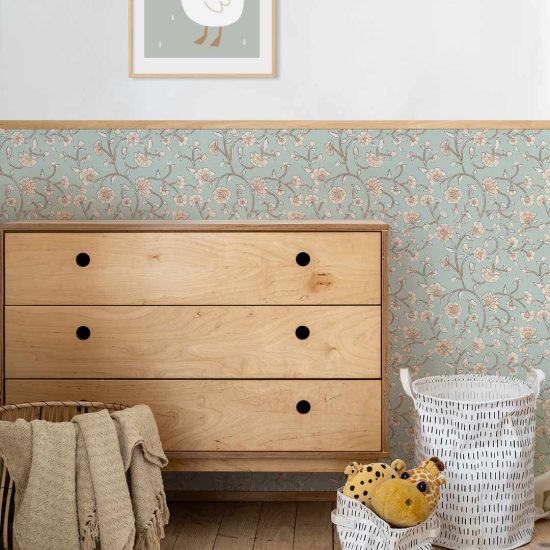 Wallpaper for a children's room – Vintage Garden