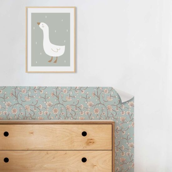 Wallpaper for a children's room – Vintage Garden