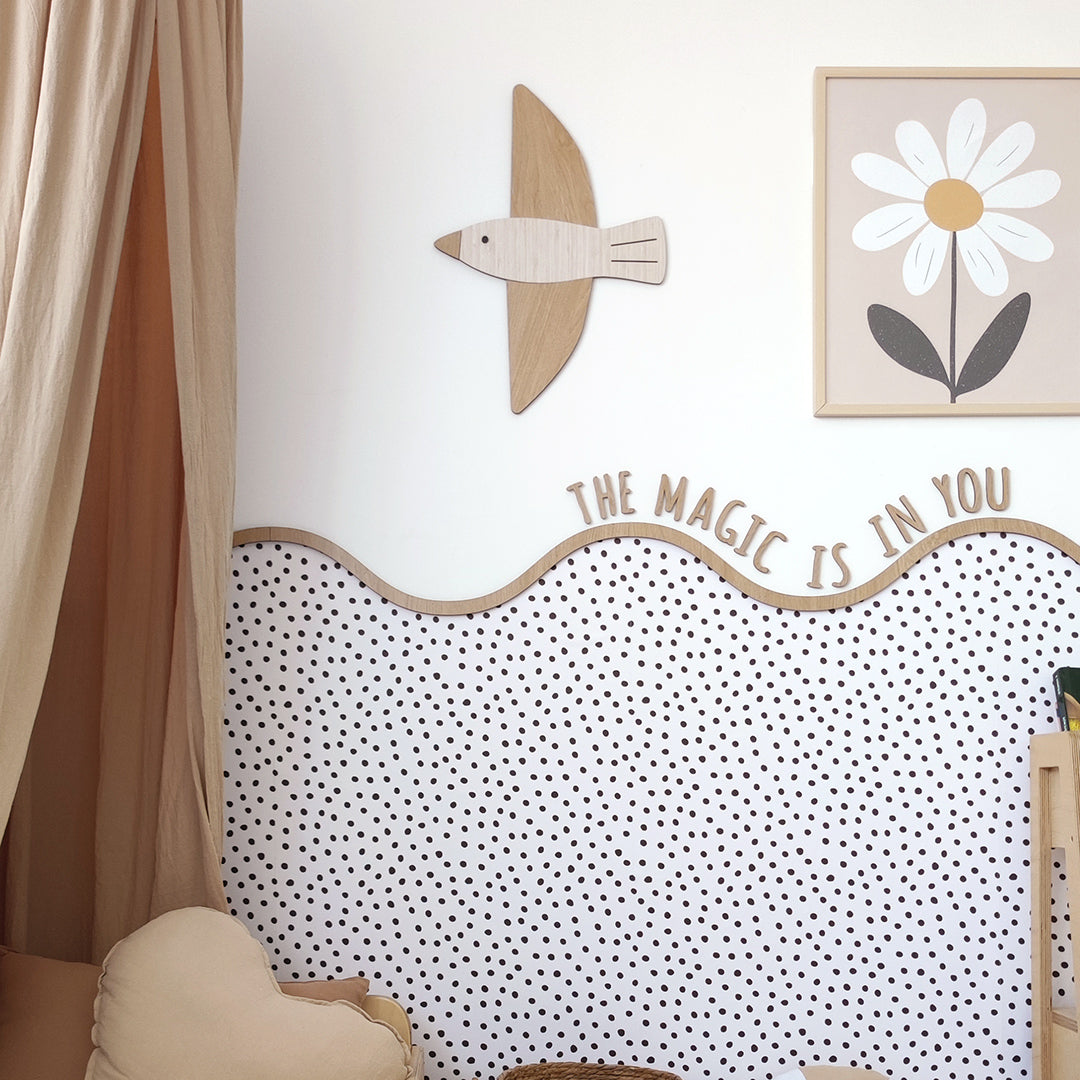 Wooden sign – The magic is in you