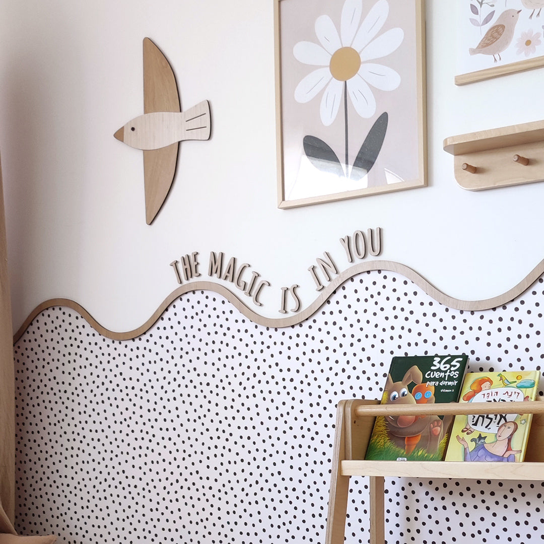 Wooden sign – The magic is in you