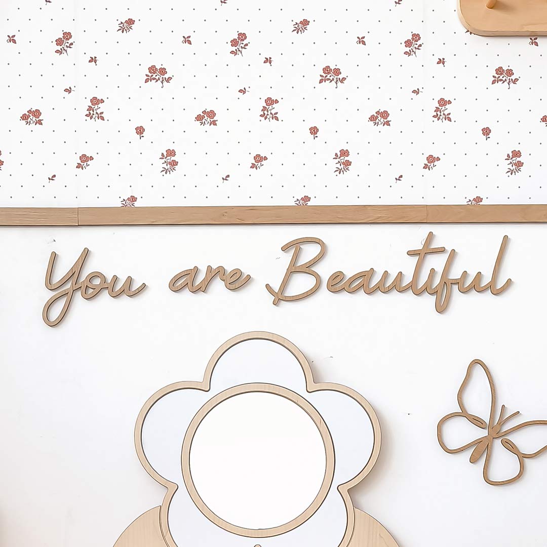 Wooden Wall Sign – You Are Beautiful